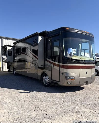 64338 - 42' 2008 Holiday Rambler Ambassador 40SKQ 360hp Cummins w/4 Slides Image 1
