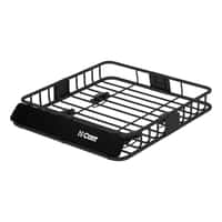 42" x 37" Black Steel Roof Rack Cargo Carrier