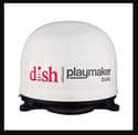 Winegard PL-8000R White Dish Playmaker HD Satellite Antenna Dual Receiver Capability Image 2