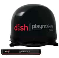 Winegard PL8035R Black Dish Playmaker HD Satellite Antenna Dual Receiver Capability Image 2