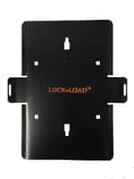 Lock `N Load Wheel Chock Mounting Baseplate Black