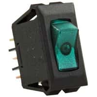 19.1959 - On/Off Switch- Green - Image 1