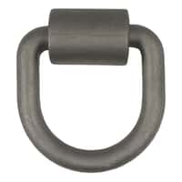 3"x 3" Weld-On Tie-Down D-Ring (6,100 lbs, Raw Steel)