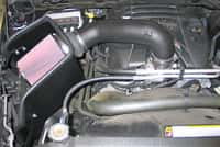 K&amp;N 63-1561 AirCharger Performance Air Intake System with Filter Care Service Kit Image 1