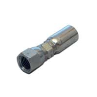 Hydraulic Hose End Fitting (JIC) - Crimp-on Coupling Image 1