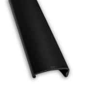 76" Snap Trim Screw Cover - Black Image 1