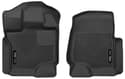 Husky Liners 53341 Black X-act Contour Front Floor Liners Fits 2015-2019 Ford F-150 Image 2
