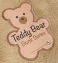 28" x 74" x 3" - Tan Teddy Bear Bunk Mat Cover Image 2