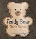50" x 74" x 3" - Chocolate Teddy Bear Bunk Mat Cover Image 2