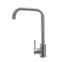 Square Gooseneck Single Hole Faucet - Stainless Steel Image 1