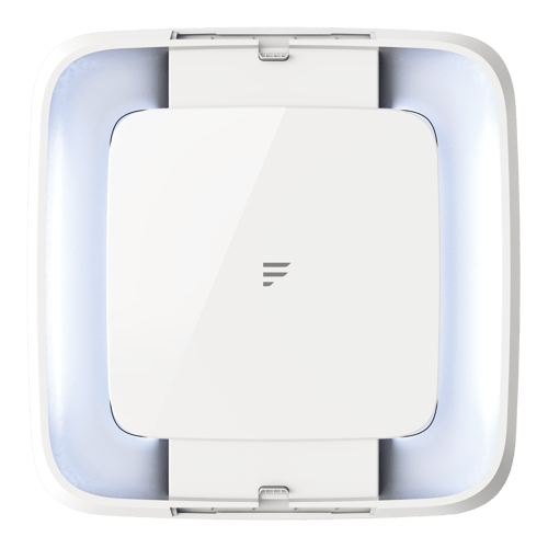 Air Distribution Box with LED for Single/Multi Zone Wall Thermostat, White Image 1