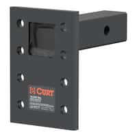 Adjustable Pintle Mount (2" Shank, 15,000 lbs., 7" High, 6" Long)