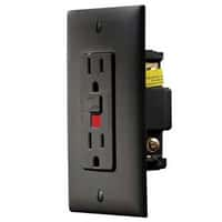 18.4981 - Black Dual Gfci Outlet - Image 1