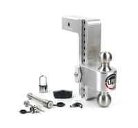 Weigh Safe, 180 HITCH 10" Drop Hitch, 2.5" Receiver 18,500 LBS GTW