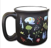 Camp Casual Into The Woods Mug 925-CC004BLK