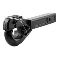 Receiver-Mount Pintle Hook (2" Shank, 10,000 lbs., 2-1/2" Lunette Rings)