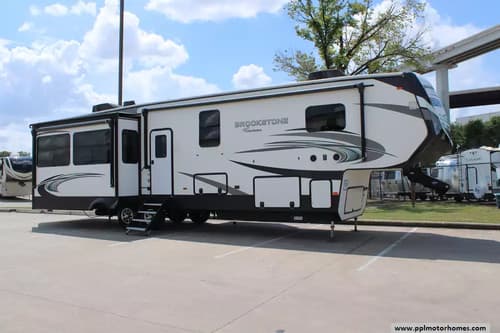 64713 - 41' 2020 Forest River Brookstone 398MBL w/4 Slides - Bunk House Image 1