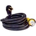 19.2955 - 50a 25' Detach Cord, Blac - Image 1