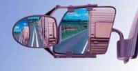 DUAL-VIEW CLIP-ON TOWING MIRROR - INDEPENDENT MIRRORS ADJUST