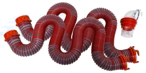 Viper Sewer Hose Kit - 20 Feet - with Fittings Image D04-0475