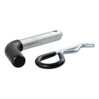 1/2" Hitch Pin (1-1/4" Receiver, Zinc with Rubber Grip)