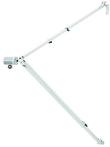 TALL|A&E HARDWARE FOR 8500/9000 AWNINGS-WHITE|8483000.401B