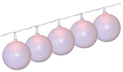 Outdoor Globe Lights White