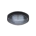 18.1185 - Black Oval Porch Light W/ - Image 1
