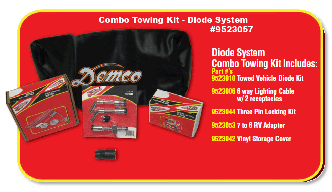 DEMCO Tow Bar Combo Kit W/Diode on Sale|14-3486|by PPL|14-3486