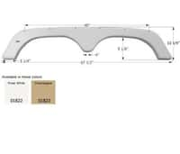 Thor Tandem Axle RV Travel Trailer Fender Skirt FS1822