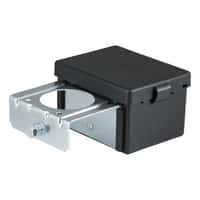 5" x 3-1/4" x 3-7/8" Lockable Breakaway Battery Case with Metal Bracket