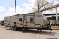 53972 - 33' 2014 Forest River Solaire Ultra Lite 292QBSK w/Slide - Bunk House Image 1