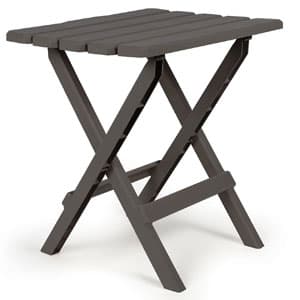 03.0675 - Adirondack Table - Foldable - Charcoal - Plastic - Image 1