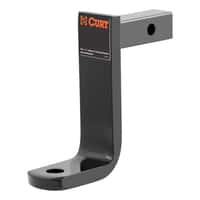 CLASS 1 BALL MOUNT (1-1/4" SHANK, 2,000 LBS., 6" DROP, 5-9/16" LONG)