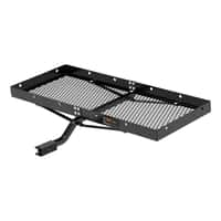 48" x 20" Black Steel Tray Cargo Carrier (1-1/4", 2" Adapter, 300 lbs.)