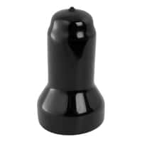 Switch Ball Cover (Fits 1" Neck, 3/4" Threaded Shank, Black Rubber, Packaged)