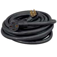 19.2957 - 50a 50' Ext Cord, Black, - Image 1