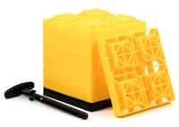 fasten leveling blocks 2x2 yellow