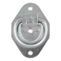 1-3/8" x 1-7/8" Recessed Tie-Down Ring (1,200 lbs, Clear Zinc)