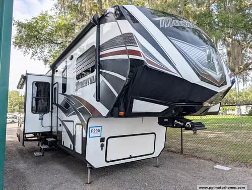 63448 - 43' 2016 Grand Design Momentum 397TH w/3 Slides & Generator  - Toy Hauler Image 1
