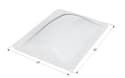 RV Motorhome Dome Skylight SL1422W in White Image 1