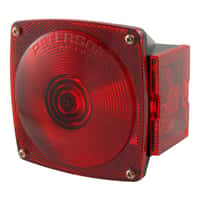 COMBINATION PASSENGER-SIDE TRAILER LIGHT WITHOUT LICENSE PLATE ILLUMINATION