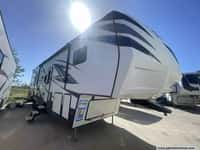 63855 - 38' 2018 Dutchmen Voltage Triton 3451 w/Slide & Generator  - Toy Hauler Image 1