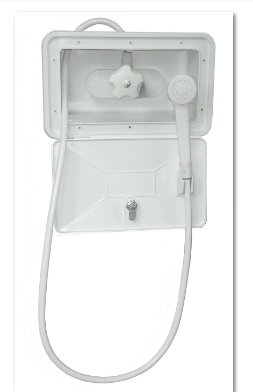 Exterior Shower Box - SHWRBOX-1-WHT