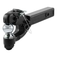 Receiver-Mount Ball & Pintle Hitch (2" Shank, 2" Ball, 10,000 lbs.)