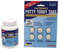 Potty Toddy Tabs, 6 Tabs/Card