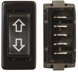 Switch, In-Line Black 5-Pin