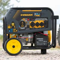 10000/8000 Watt Electric Start Gas Or Propane Dual Fuel Portable Generator Image 1