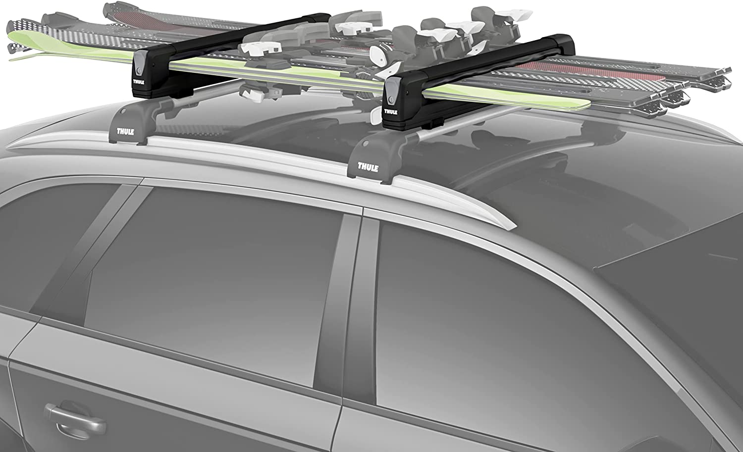 Thule ski rack discount extender