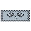 01.4723 - Racing Mat 8x20 Blkwht - Image 2